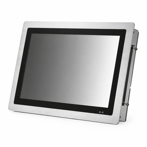 1579GFP 15.6 Inch IP69K Sunlight Readable Touchscreen Monitor Stainless Steel