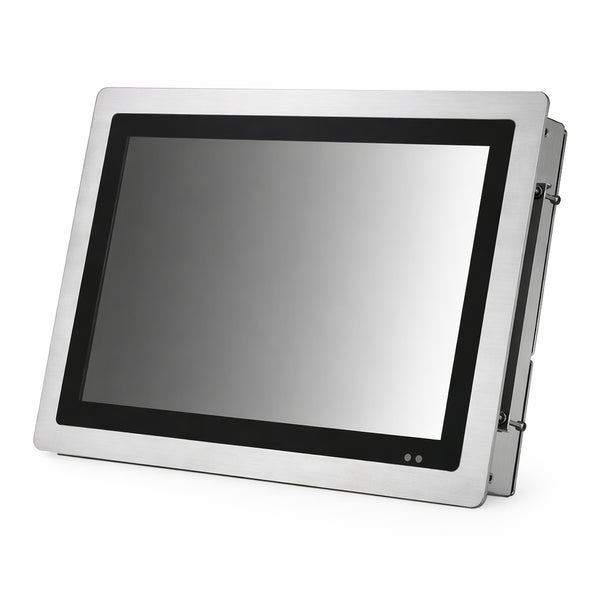 1579GFP 15.6 Inch IP69K Sunlight Readable Touchscreen Monitor Stainless Steel