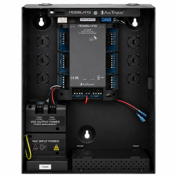 AC-215IP-BU ROSSLARE Two Door IP Access Control Panel