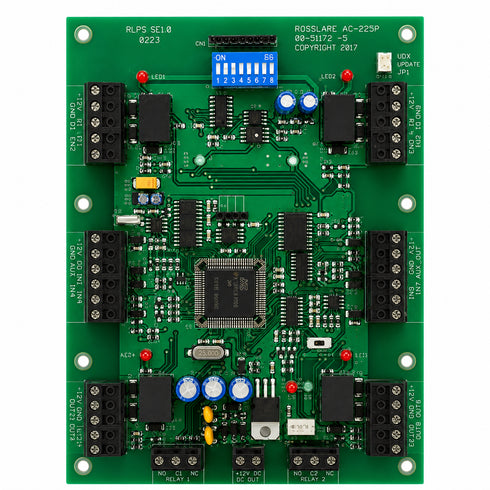 AC-215IP-PCBA Scalable Networked Access Control Panel PCB for Two Readers