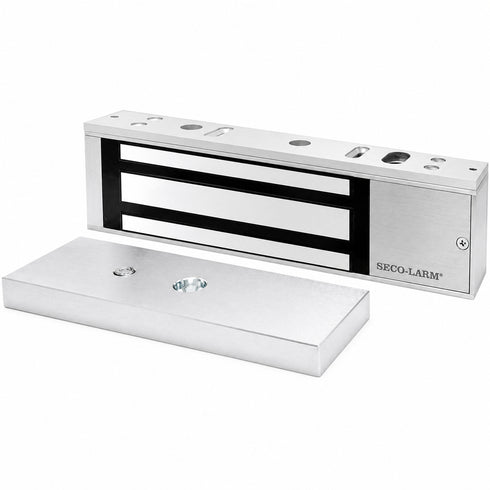 E-941SA-1K2PQ 1200 lb Electromagnetic Lock with Bond Sensor Status LED UL Listed