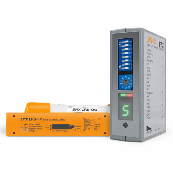 EMX-2305-K LRS Vehicle Detector Single Saw Cut Magnetoresistive Detection System
