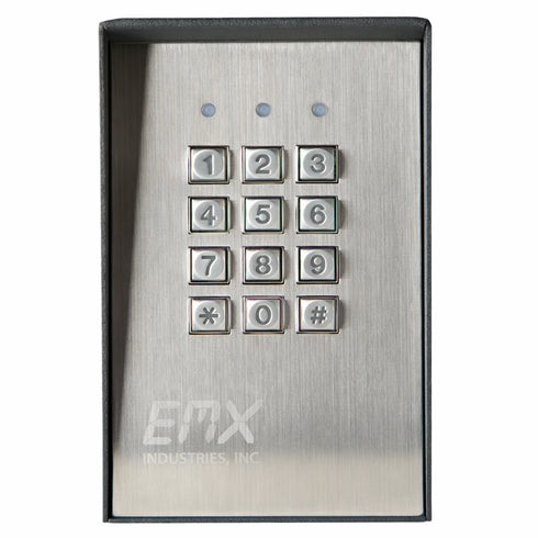 EMX-5400-2 KPX100 Weatherproof Dual Relay Keypad Access Control