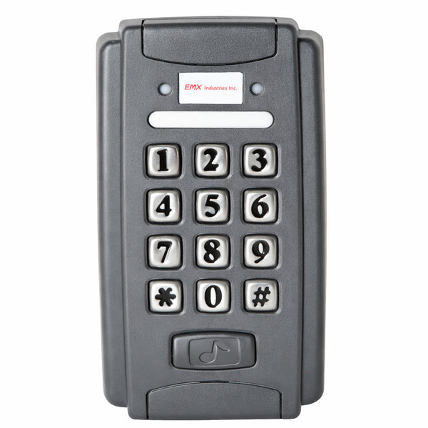 EMX-5402-1 PRX-320 RFID Proximity Reader With Keypad Waterproof Access Control