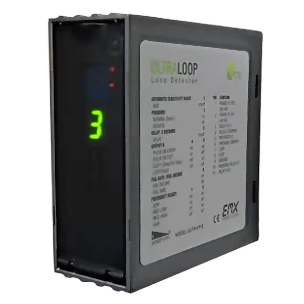 ULTRA-MVP Multi-Voltage Vehicle Loop Detector with Detect-On-Stop Technology
