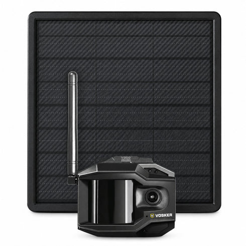 V300 Ultimate 4G LTE Solar Security Camera with External Solar Panel and Live Streaming