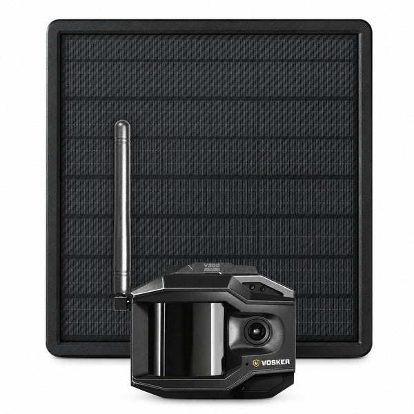 V300 Ultimate 4G LTE Solar Security Camera with External Solar Panel and Live Streaming