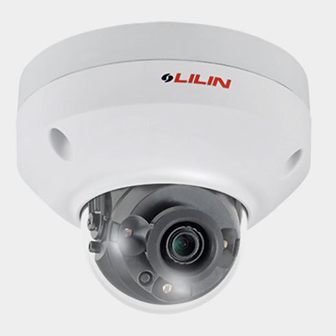 LILIN P2R6352AE4 5MP Dome IP Camera with 4mm Lens, HDR 120dB, IR 30m, IK10, IP67, Audio & Alarm I/O